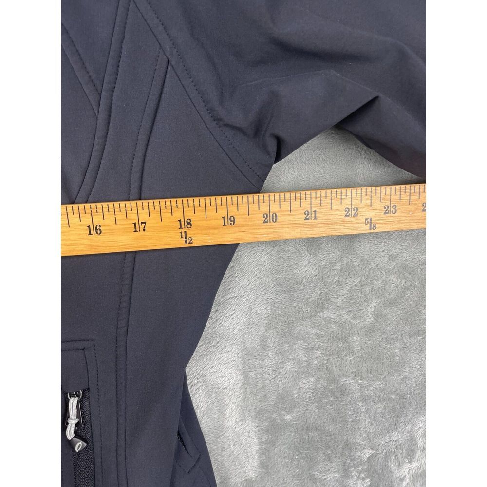Halti Women's Size 38 Jacket Storm Wall Soft Shell Black Long Sleeve‎ Full Zip - Picture 3 of 13
